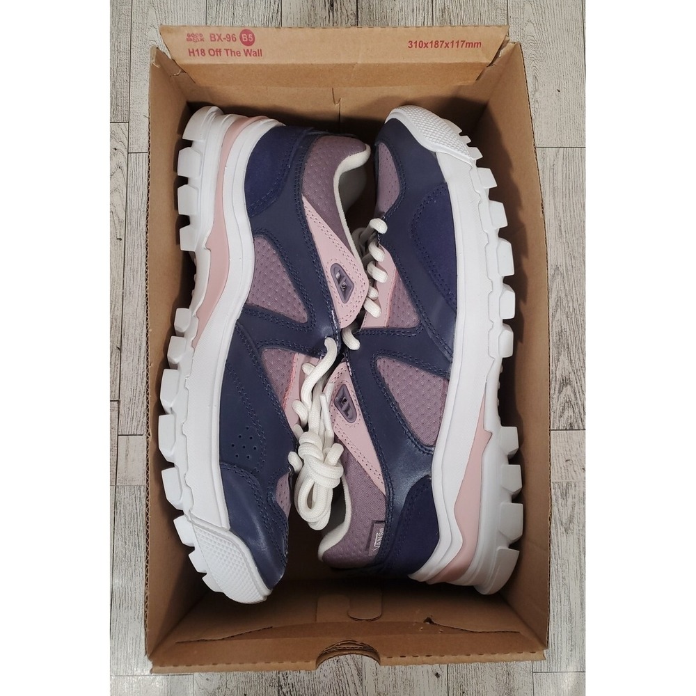 Vans Off the Wall Shoes Womens Size 9.5 Amazon Trailhead Purple Pink NEW